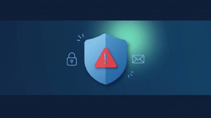 Google security alert scam 2026 – fake email warning alert